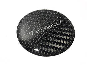 Шильдик Mansory сірий