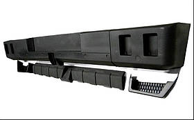 Задній бампер Brabus на Mercedes-Benz G-class W463 1979-2018 (голий без ліхтарів) (скловолокно)