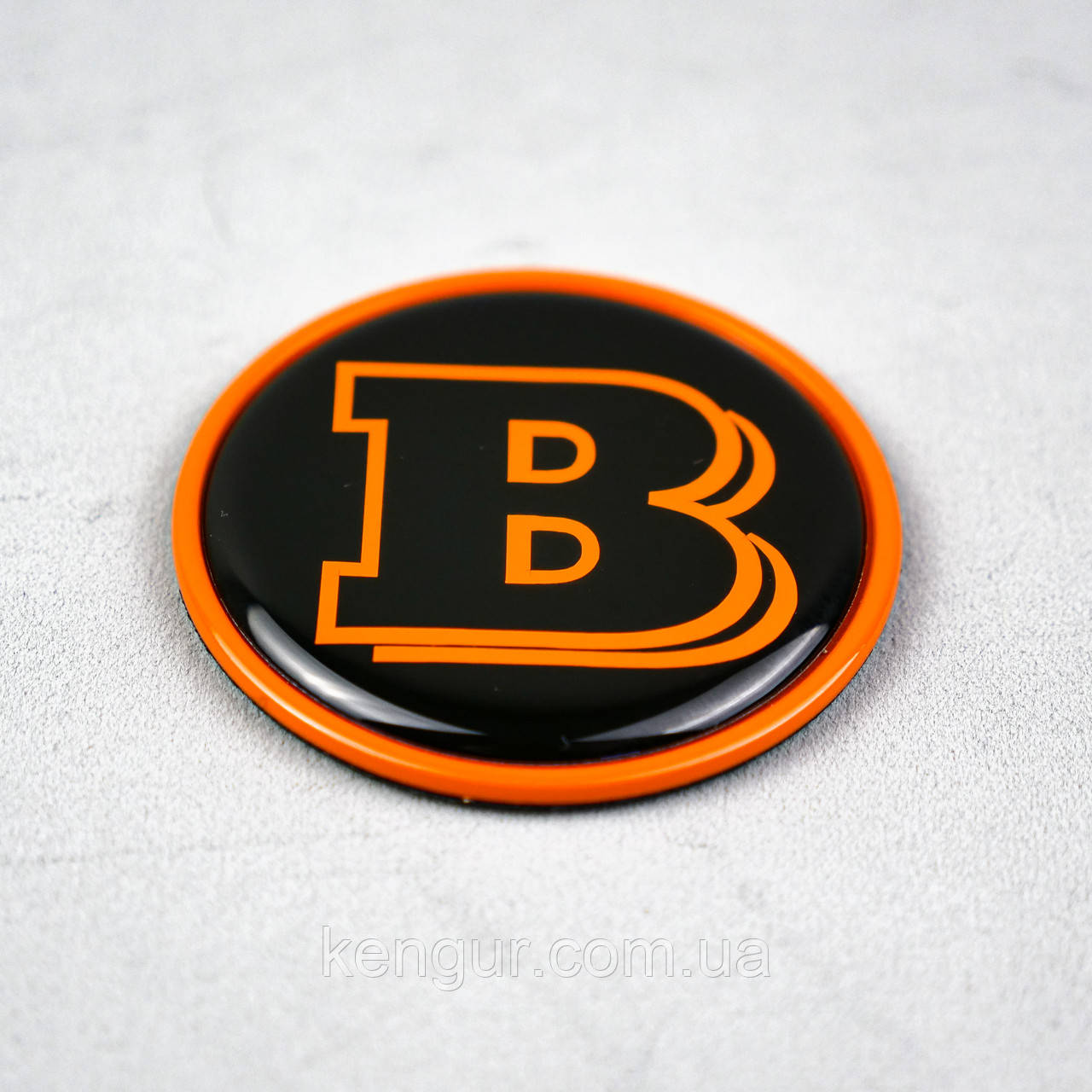 Шильд двоскладний Brabus orange + black orange