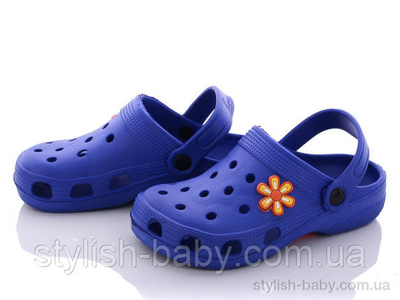 Дитяча колекція літнього взуття. Дитячі крокси 2022 бренда Sanlin оптом (рр. з 30 по 35), фото 1