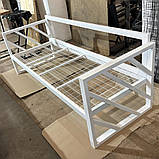 Диван садовий ЛОФТ KYB + м'які, водонепроникні, комфортні, знімними чохлами для офісу, дому, дачі, фото 6