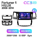 Штатная магнитола Teyes CC3 2k Toyota Fortuner 1 (2008-2014), фото 3