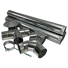 Комплектуючі до печей, буржуйок та камінів