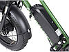 Триколісний електровелосипед VELOMOTOR CARGO 36-48V 500 W з кошиком (Зелений), фото 6