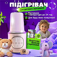 Підігрівач для дитячого харчування 4в1 стерилізатор пляшечок Linelo