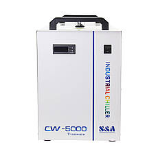 Промисловий чилер S&A CW-5000TG, система охолодження води для лазерного верстата CO2 і шпинделя, фото 3