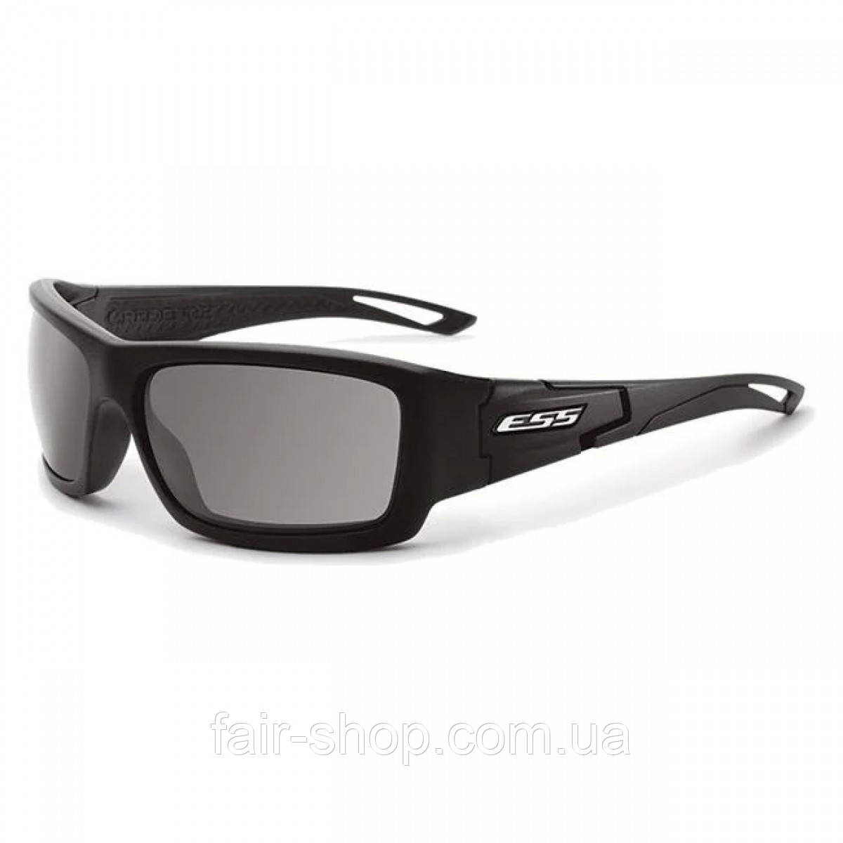 Окуляри для стрільби ESS Eye Pro Credence Black (frame) - Smoke Gray (lens), оригінал. Доставка з США/ЄС протягом 14 днів, фото 1