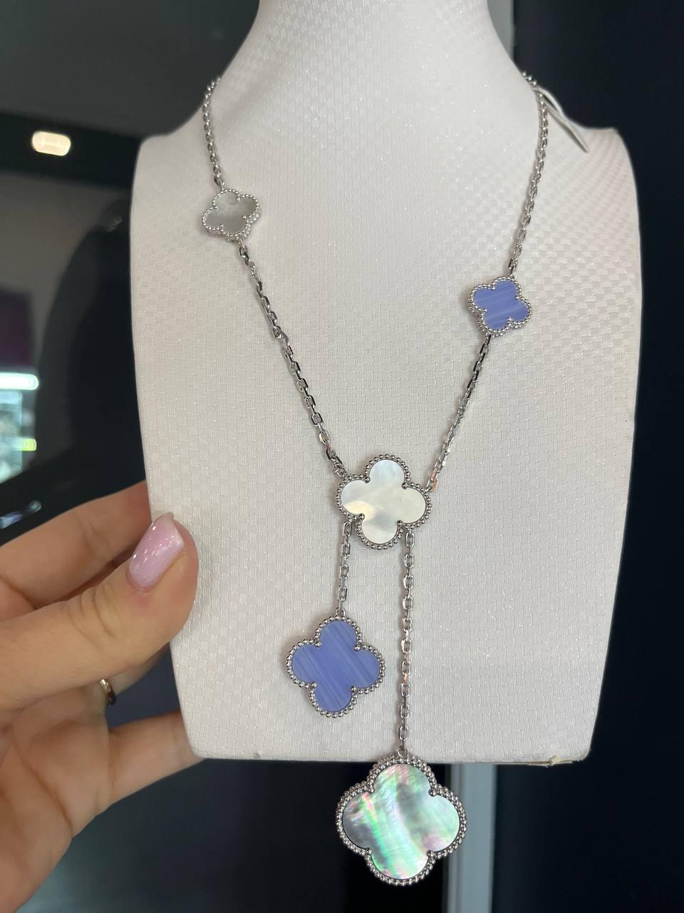 Ван Кліф підвіска / Van Cleef підвіска на 5 конюшин
