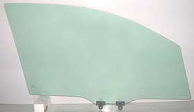 Скло дверей передніх лівих Honda Jazz 01-08 Sekurit кріп.; 835*484