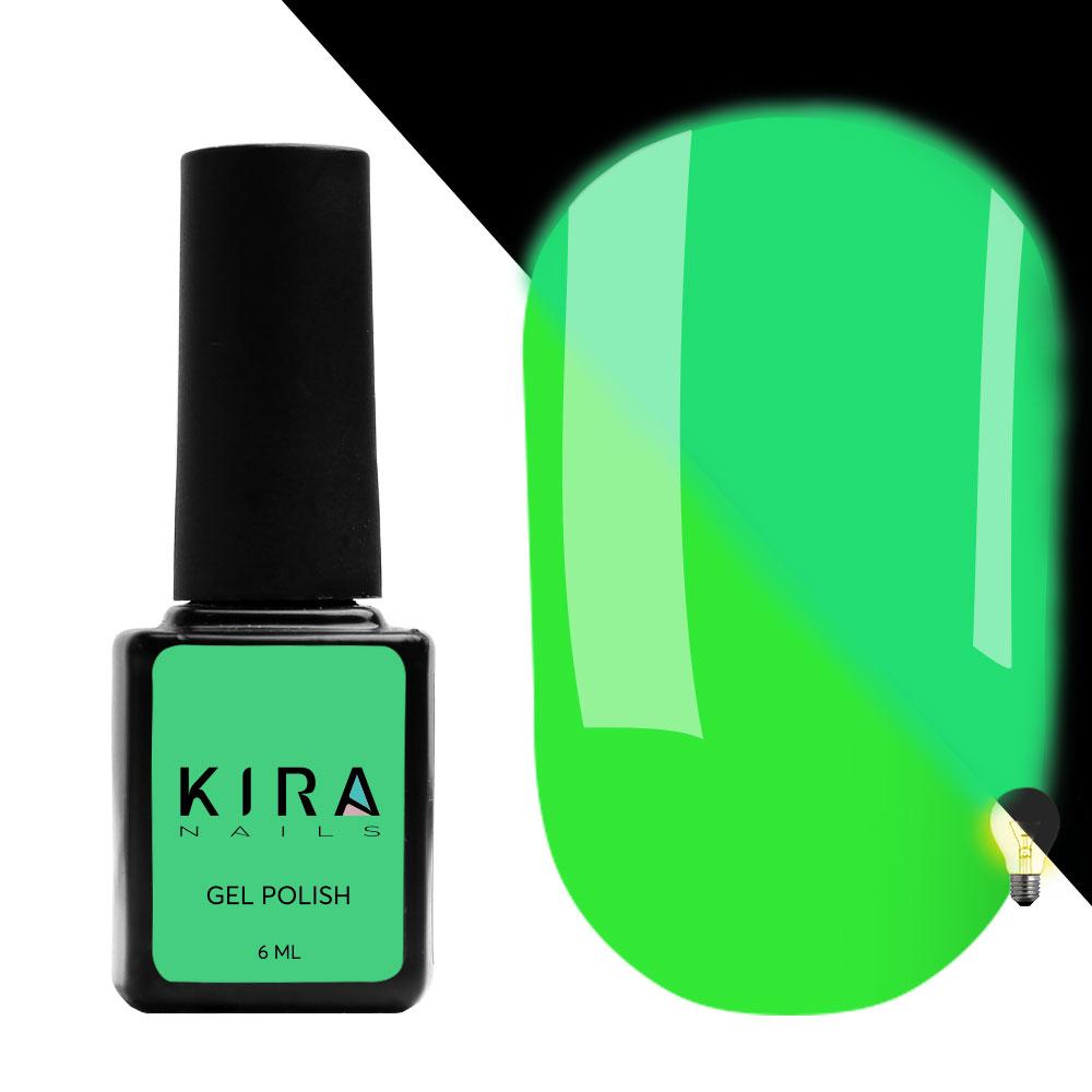 Гель-лак Kira Nails FLUO №002, 6 мл