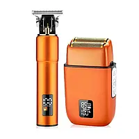 Професійний комбо-набір (тример + шейвер) Hots Professional Hair Combo Orange (HP-972-OG)