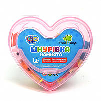 Дерев'яна іграшка-Шнурівка MD 0344 4 види, у валізі, 14,5-13,5-9см, фото 6