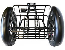 Триколісний електровелосипед VELOMOTOR CARGO 500 W 36 В 21 А·год (Чорний), фото 6