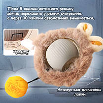 Интерактивный игрушечный мячик для кошек – Smart Cat Ball с сенсором движения и подсветкой, фото 5