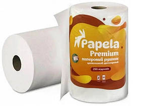 Рушник паперовий Papela Premium 1 шт., 2-шар, 30м, 250 відривів (4820270940105)