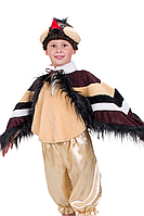 Дитячий карнавальний костюм Горобець для хлопчика з велюру р. 110-130