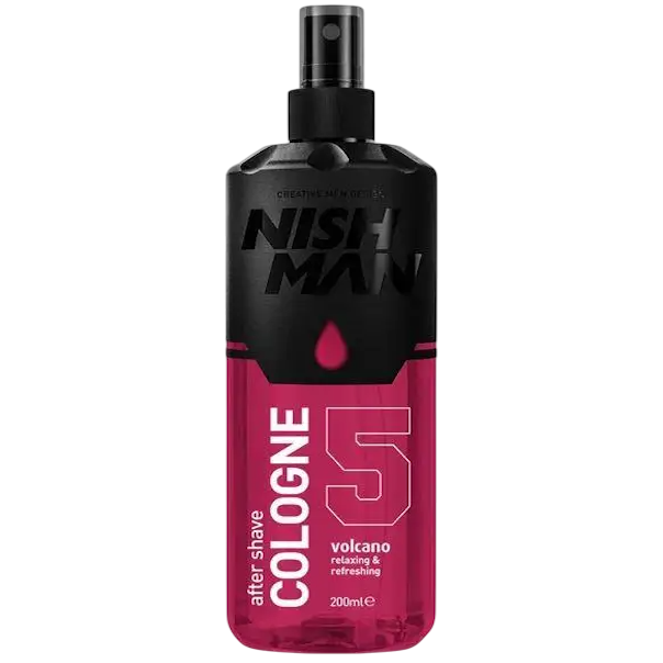 Одеколон Після Гоління Nishman № 5 VOLCANO After Shave Cologne (Вулкан) 200 Мл