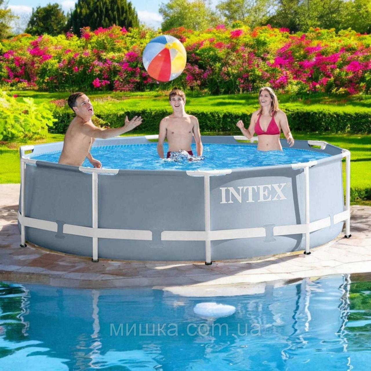 Каркасний басейн Intex 26700 Prism Frame Pool 4485 л, 305*76 см