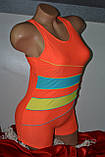 Купальник Fuba різноколіря Помаранчевий, фото 2
