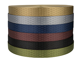 Стрічка для ременів і сумок щільна ширина з орнаментом 38мм