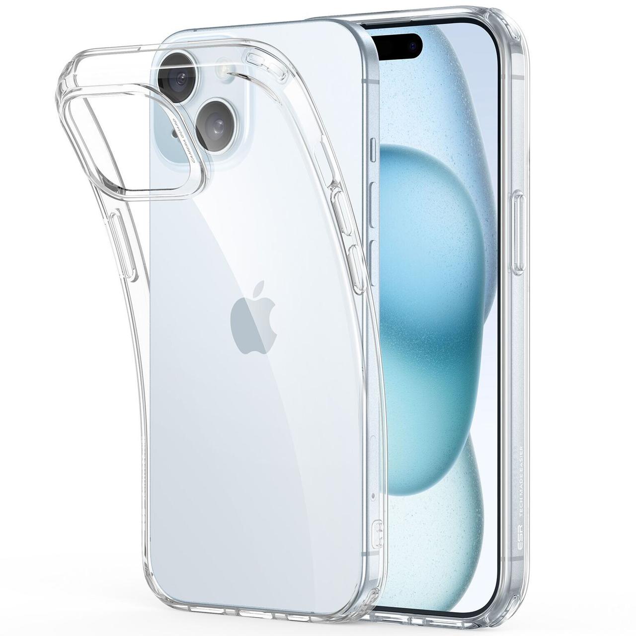 Прозорий чохол накладка TPU Getman для Apple iPhone 15 Transparent, фото 1
