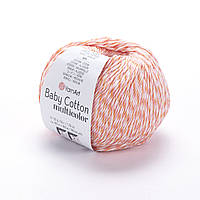 YarnArt BABY COTTON MULTICOLOR (Бейбі Котон Мультиколор) № 5205 (Пряжа напівбавовна, нитки для в'язання)