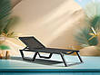 Шезлонг Rio від Турецького виробника Siesta 082 D.Grey-Black, фото 10