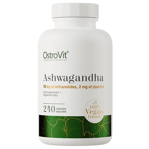 Вітаміни OstroVit Ashwagandha VEGE (240 капсул.)