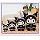 Мягкая игрушка Куроми Hello Kitty 24 см, плюшевая кукла Куроми для девочек - фото 3 - id-p2519268122