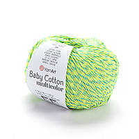 YarnArt BABY COTTON MULTICOLOR (Бейбі Котон Мультиколор) № 5213 (Пряжа напівбавовна, нитки для в'язання)