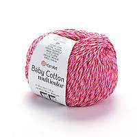YarnArt BABY COTTON MULTICOLOR (Бейбі Котон Мультиколор) № 5214 (Пряжа напівбавовна, нитки для в'язання)