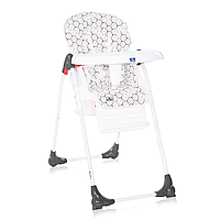 Регульований стілець для зручного годування немовлят Dulce Grey Net Lorelli Білий