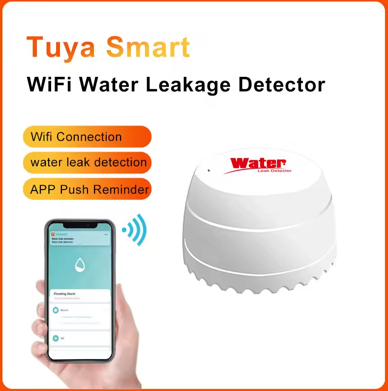 Датчик протікання води Wi Fi Tuya Smart Life датчик затоплення