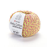 YarnArt BABY COTTON MULTICOLOR (Бейбі Котон Мультиколор) № 5215 (Пряжа напівбавовна, нитки для в'язання)