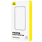 Захисне скло для iPhone 15 / 16 6.1" Baseus Crystal Series Full-Coverage HD Dust Filter DLC Coating version, фото 10