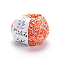 YarnArt BABY COTTON MULTICOLOR (Бейбі Котон Мультиколор) № 5216 (Пряжа напівбавовна, нитки для в'язання)