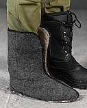Теплі водонепроникні гумові чоботи ВТ6577, фото 3