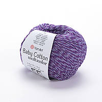 YarnArt BABY COTTON MULTICOLOR (Бейбі Котон Мультиколор) № 5218 (Пряжа напівбавовна, нитки для в'язання)