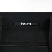 Жіноча сумка Bagland текстильна з водовідштовхувальним просоченням і плечовим ременем чорна Ravenna (003469), фото 5