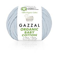 Пряжа Organic Baby Cotton-417 світло-блакитний