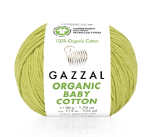 Пряжа Organic Baby Cotton-426 фісташка