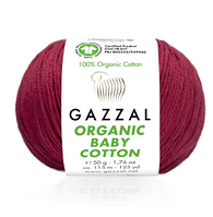 Пряжа Organic Baby Cotton-429 вишня