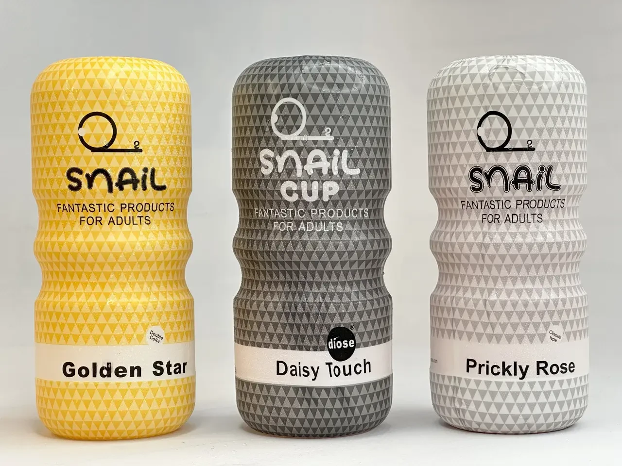 Мастурбатор чоловічий Snail білий