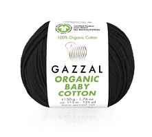Пряжа Organic Baby Cotton-430 чорний