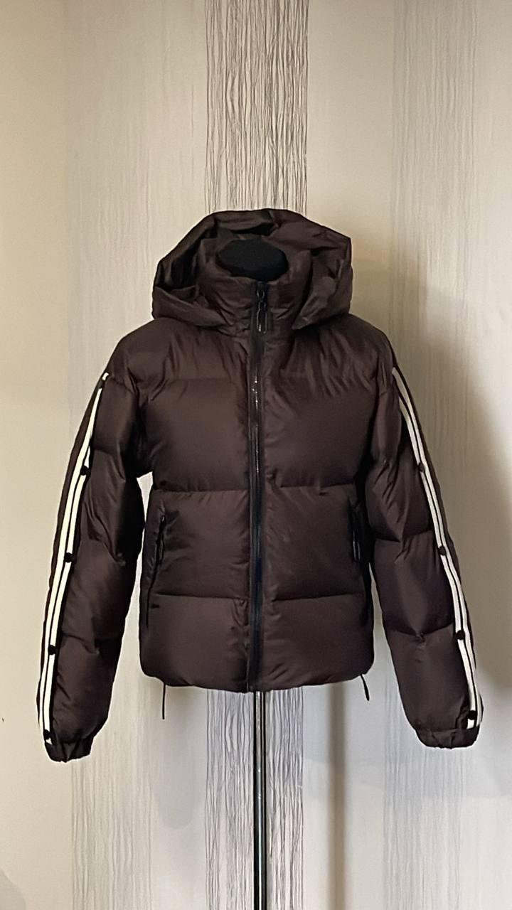 Жіноча осіння куртка XS,S,M шоколад, фото 1