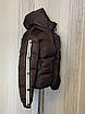Жіноча осіння куртка XS,S,M шоколад, фото 4