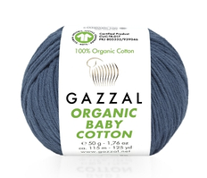 Пряжа Organic Baby Cotton-434 джинс