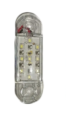 Ліхтар габаритний діодний 9 LED, білий, фото 1