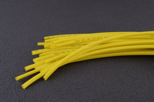 Термоукуслювана трубка 5 мм жовта (пак. 1мx30шт) APRO