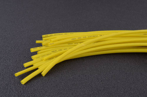 Термоукуслювана трубка 5 мм жовта (пак. 1мx30шт) APRO, фото 1